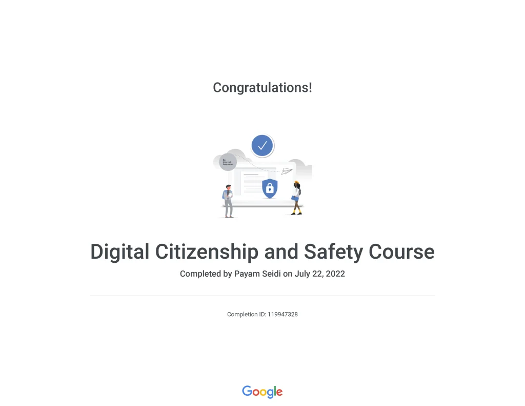 Digital Citizenship and Safety Course _ Google