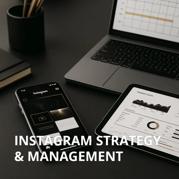 From posts to reels, our Instagram Strategy & Management service ensures your brand stays engaging, consistent, and ready to grow.