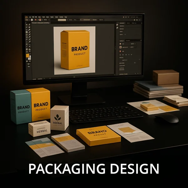 Premium Packaging Design Service — Expertly crafted product packaging with custom branding and professional finishing touches. Perfect for elevating your product’s market appeal.